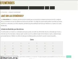 Sites similar to todoefemerides.com