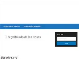 Sites similar to todoelsignificadode.com