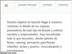Sites similar to todofiestas.com