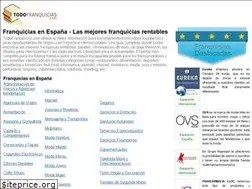 Sites similar to todofranquicias.com