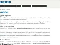 Sites similar to todogentilicios.com
