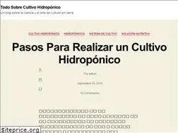 Sites similar to todohidroponico.com