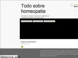 Sites similar to todohomeopatico.blogspot.com