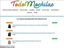 Sites similar to todomochilas.net