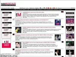 Sites similar to todomusicales.com