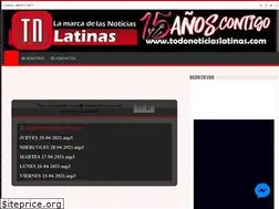 Sites similar to todonoticiaslatinas.com