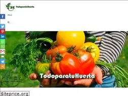 Sites similar to todoparatuhuerta.com