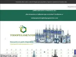 Sites similar to todopegamentos.com