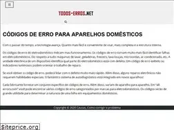 Sites similar to todos-erros.net