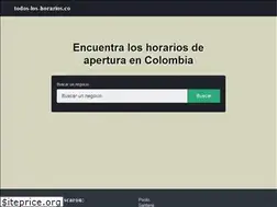 Sites similar to todos-los-horarios.co