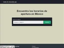 Sites similar to todos-los-horarios.mx