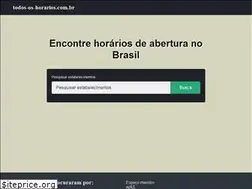 Sites similar to todos-os-horarios.com.br