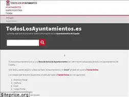 Sites similar to todoslosayuntamientos.es