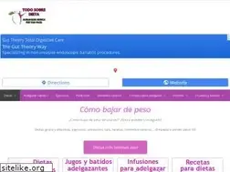 Sites similar to todosobredieta.com