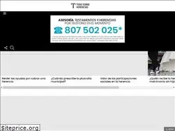 Sites similar to todosobreherencias.es
