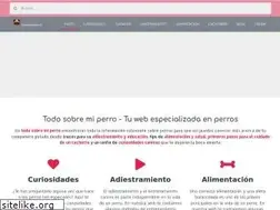 Sites similar to todosobremiperro.site