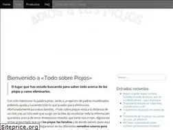 Sites similar to todosobrepiojos.com
