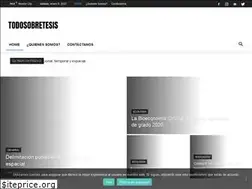 Sites similar to todosobretesis.com