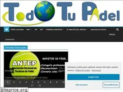Sites similar to todotupadel.es