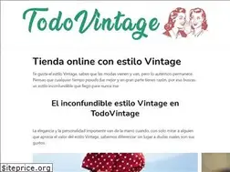 Sites similar to todovintage.net