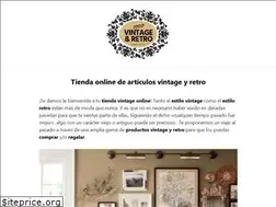 Sites similar to todovintageyretro.com