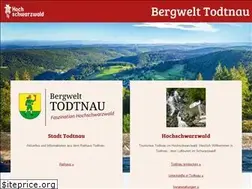 Sites similar to todtnau.de