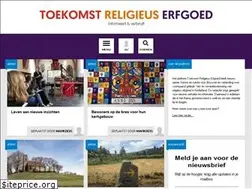 Sites similar to toekomstreligieuserfgoed.nl