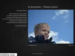 Sites similar to toekomstvoorthomas.nl
