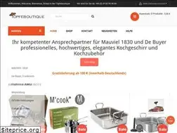 Sites similar to toepfeboutique.de