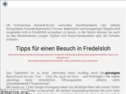 Sites similar to toepferdorf-fredelsloh.de