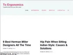 Sites similar to toergonomics.com