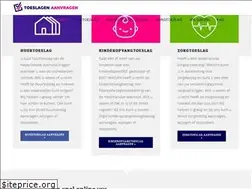 Sites similar to toeslagenaanvragen.net