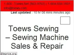 Sites similar to toews.com