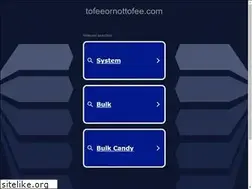 Sites similar to tofeeornottofee.com