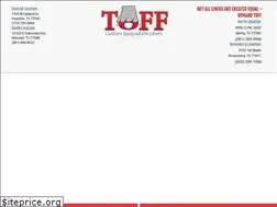 Sites similar to toffcustomliners.com