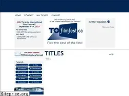 Sites similar to tofilmfest.ca