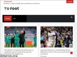 Sites similar to tofoot.com
