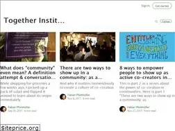 Sites similar to together.is