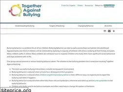 Sites similar to togetheragainstbullying.org