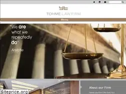 Sites similar to tohmelaw.com