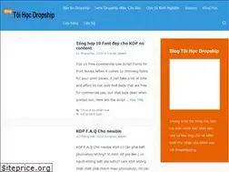 Sites similar to toihocdropship.com