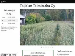 Sites similar to toijalantaimitarha.fi