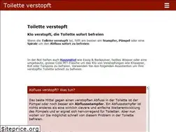 Sites similar to toiletteverstopft.com