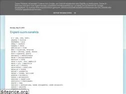 Sites similar to toimeentulo.blogspot.com