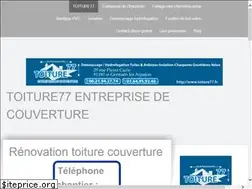 Sites similar to toiture77.fr