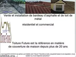 Sites similar to toiturefuture.com