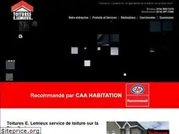 Sites similar to toitureselemieux.com