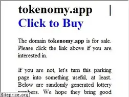Sites similar to tokenomy.app