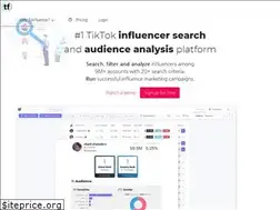 Sites similar to tokfluence.com