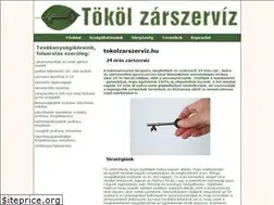 Sites similar to tokolzarszerviz.hu